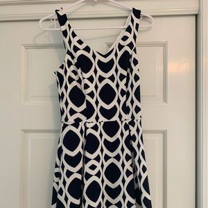 Aqua dress from Bloomingdales